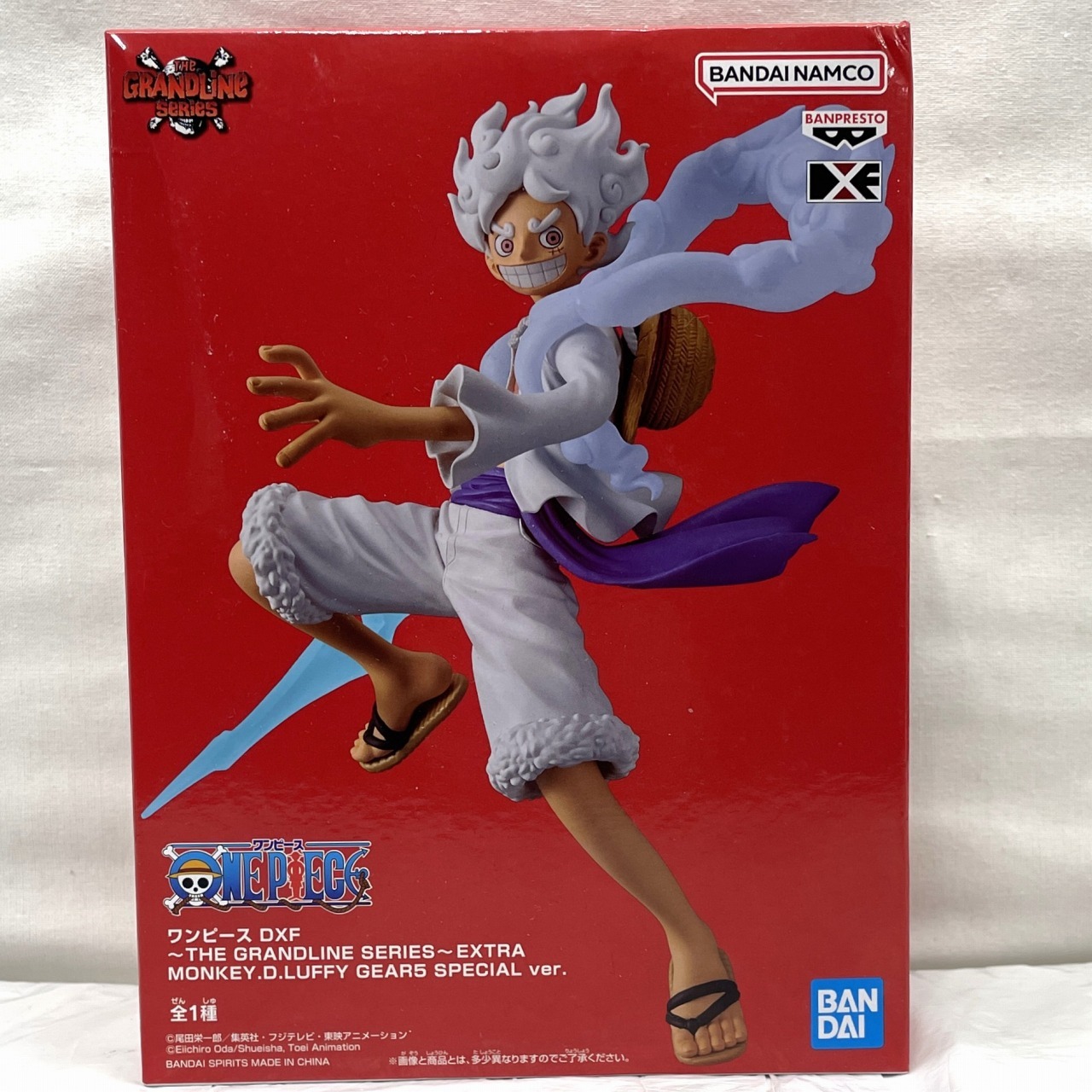 バンダイスピリッツ ワンピース DXF～THE GRANDLINE SERIES～EXTRA MONKEY.D.LUFFY GEAR5 SPECIAL ver.