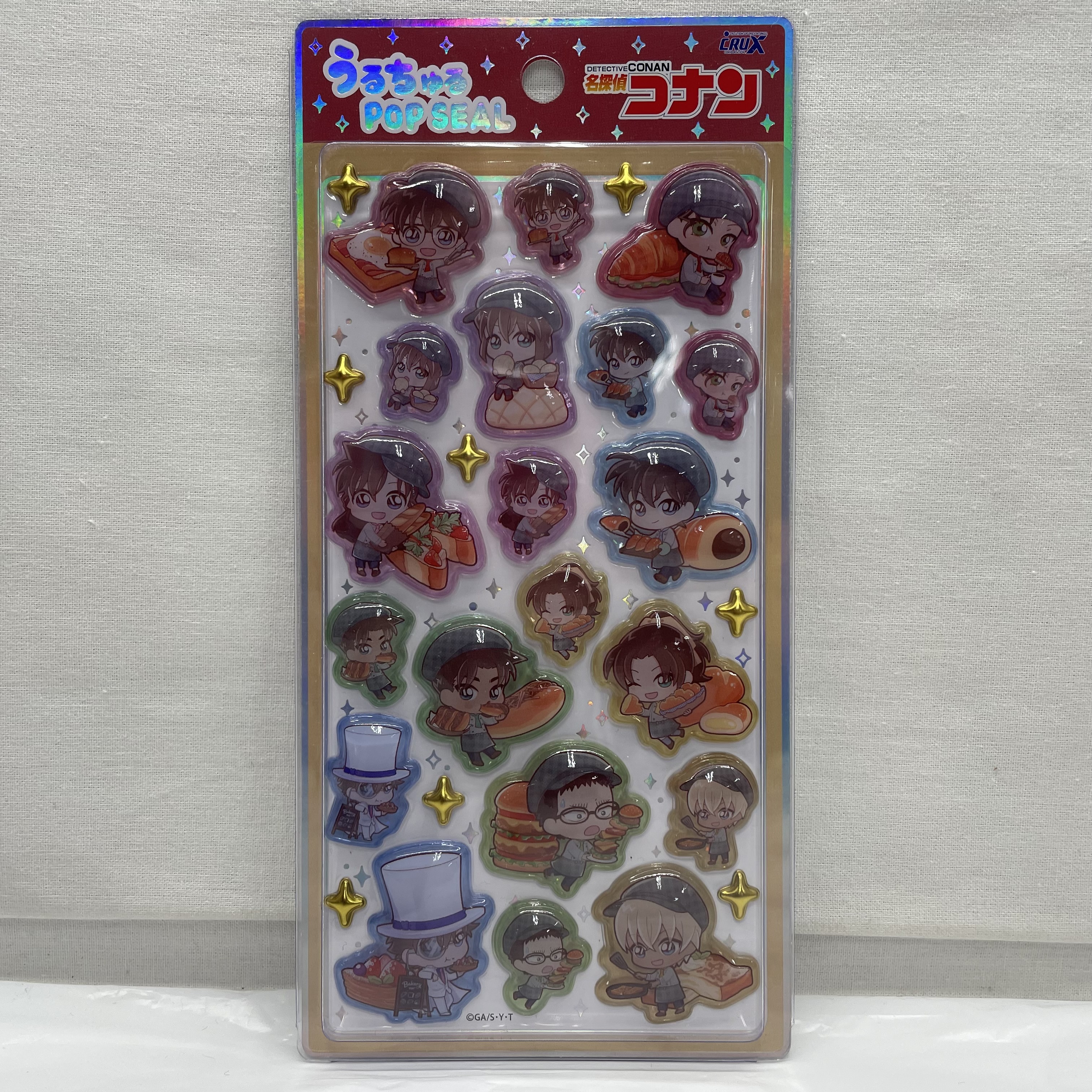 クラックス 名探偵コナン うるちゅる POP SEAL きゃらペコ/ベーカリー
