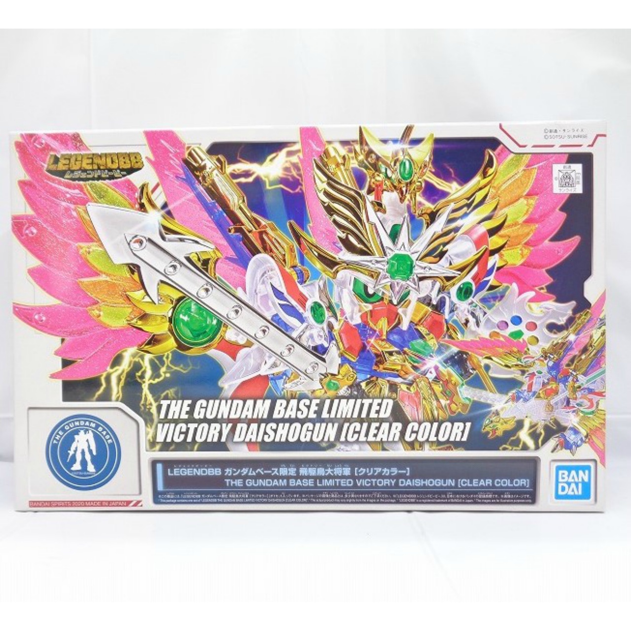 SD BB Warrior LEGEND BB The Gundam Base Limited Victory Daishogun (Clear Color)