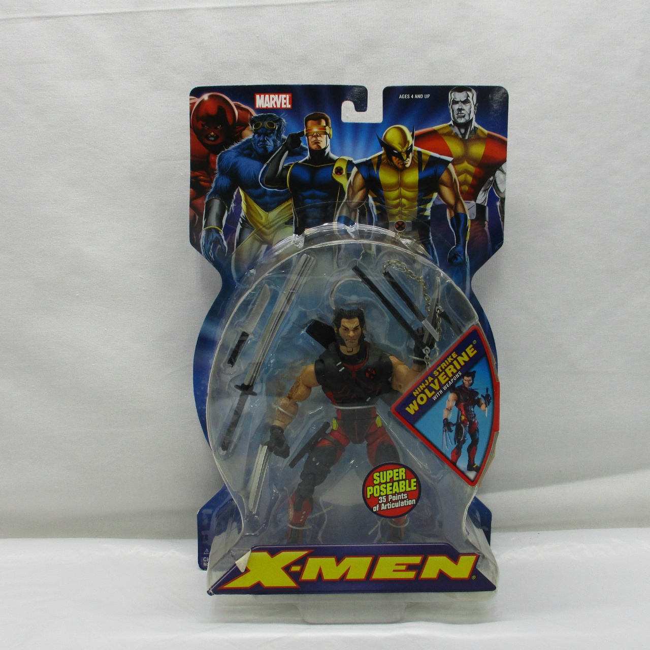 トイビズ X-MEN クラシック シリーズ1 ニンジャストライク・ウルヴァリン 6インチアクションフィギュア