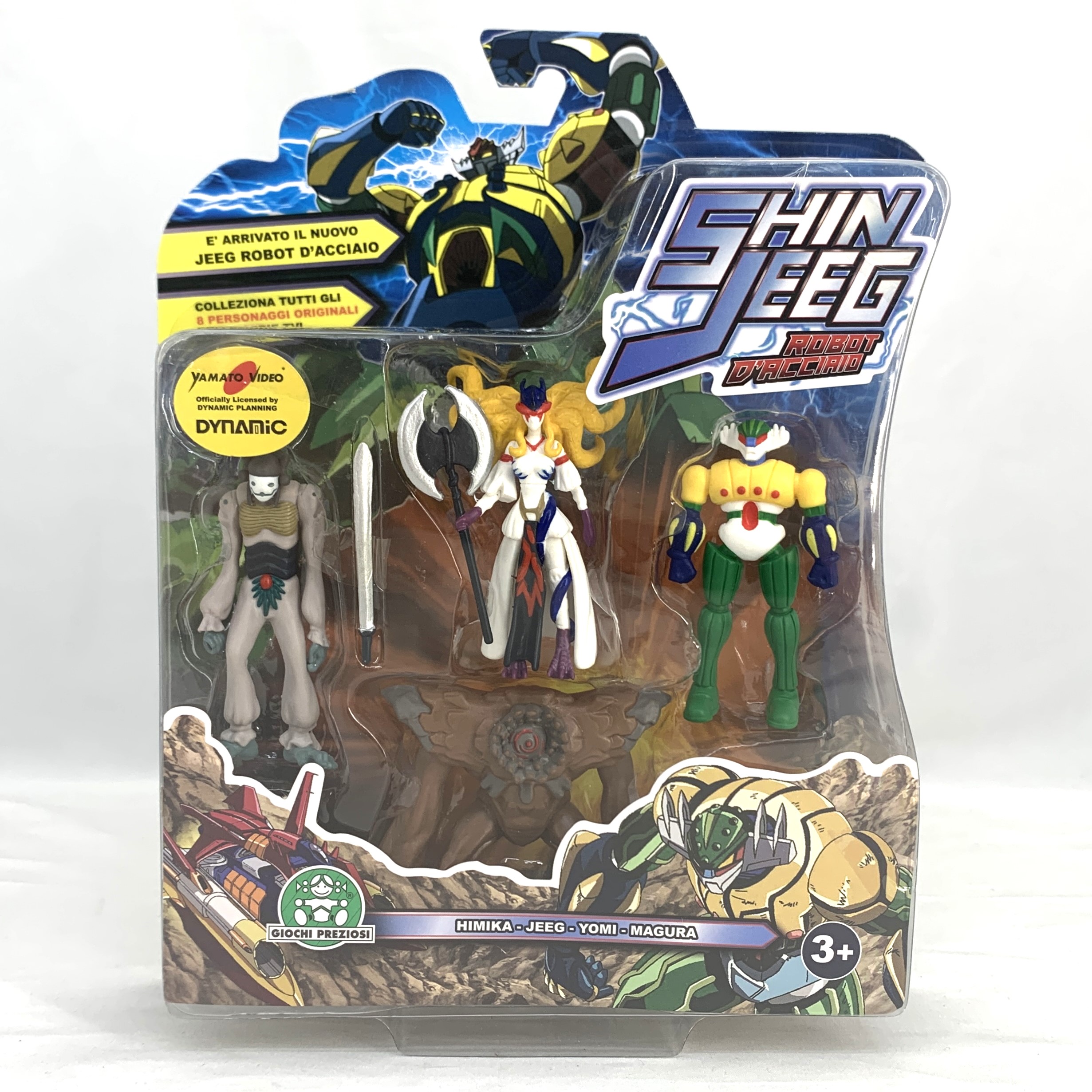 GIOCHI PREZIOSI Shin Jeeg Pack Mini Figure(鋼鉄神ジーグ ミニフィギュア) 4体セット