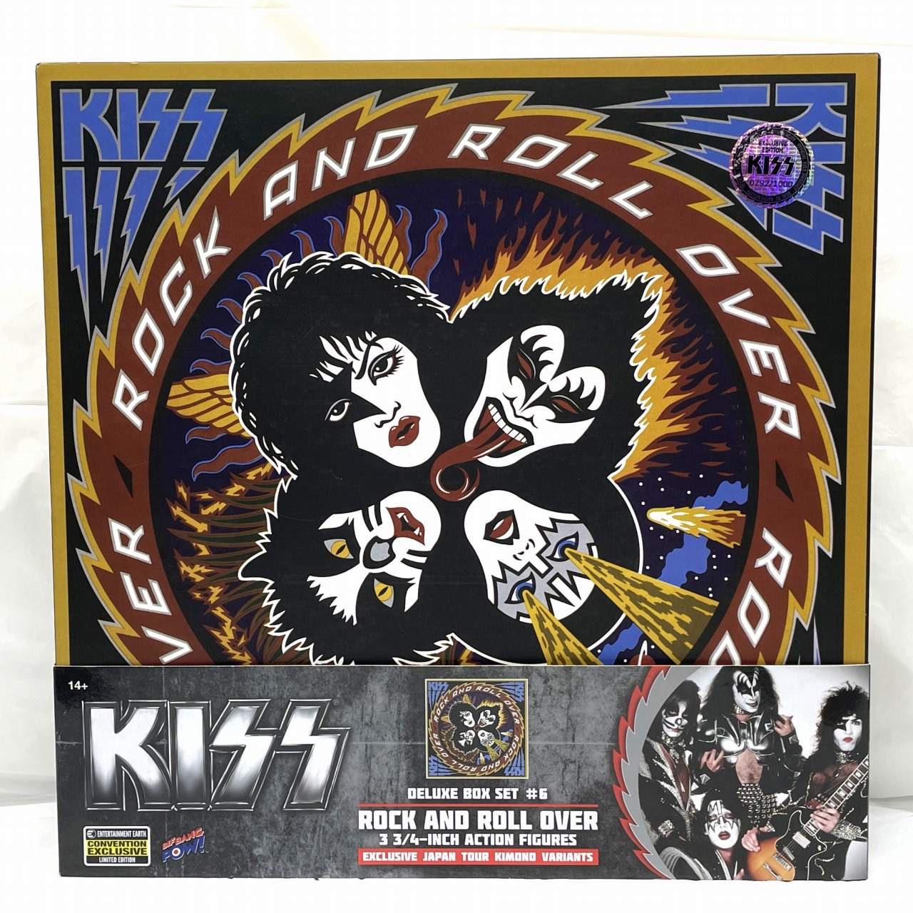 Bif Bang Pow! KISS ROCK AND ROLL OVER 3 3/4インチアクションフィギュア キノモバリエント