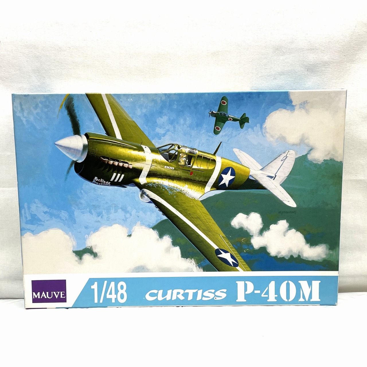 MAUVE 1/48 NO.3 アメリカ陸軍戦闘機 カーチスP-40M