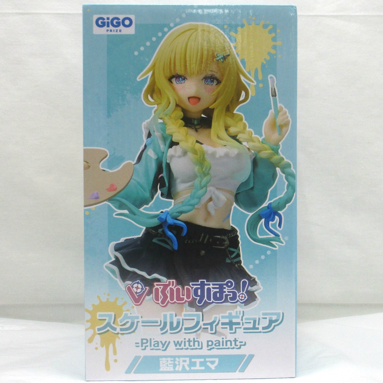 GIGO ぶいすぽっ!スケールフィギュア- Play with paint- 藍沢エマ