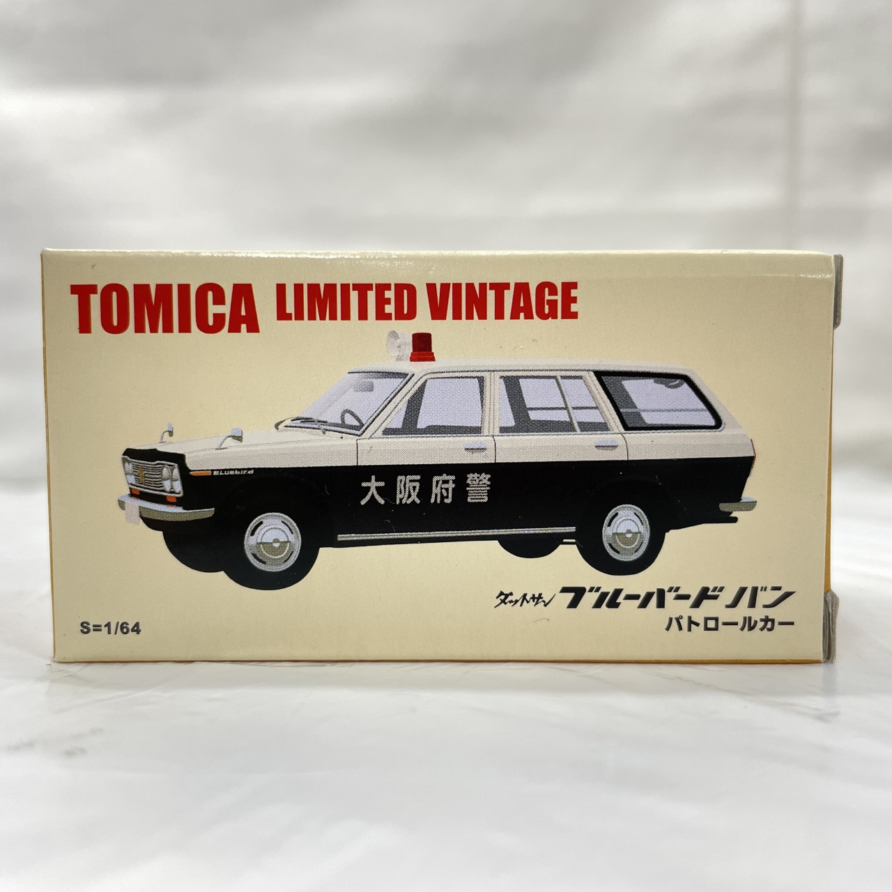 トミーテック トミカリミテッドヴィンテージ ダットサン ブルーバード バン パトロールカー
