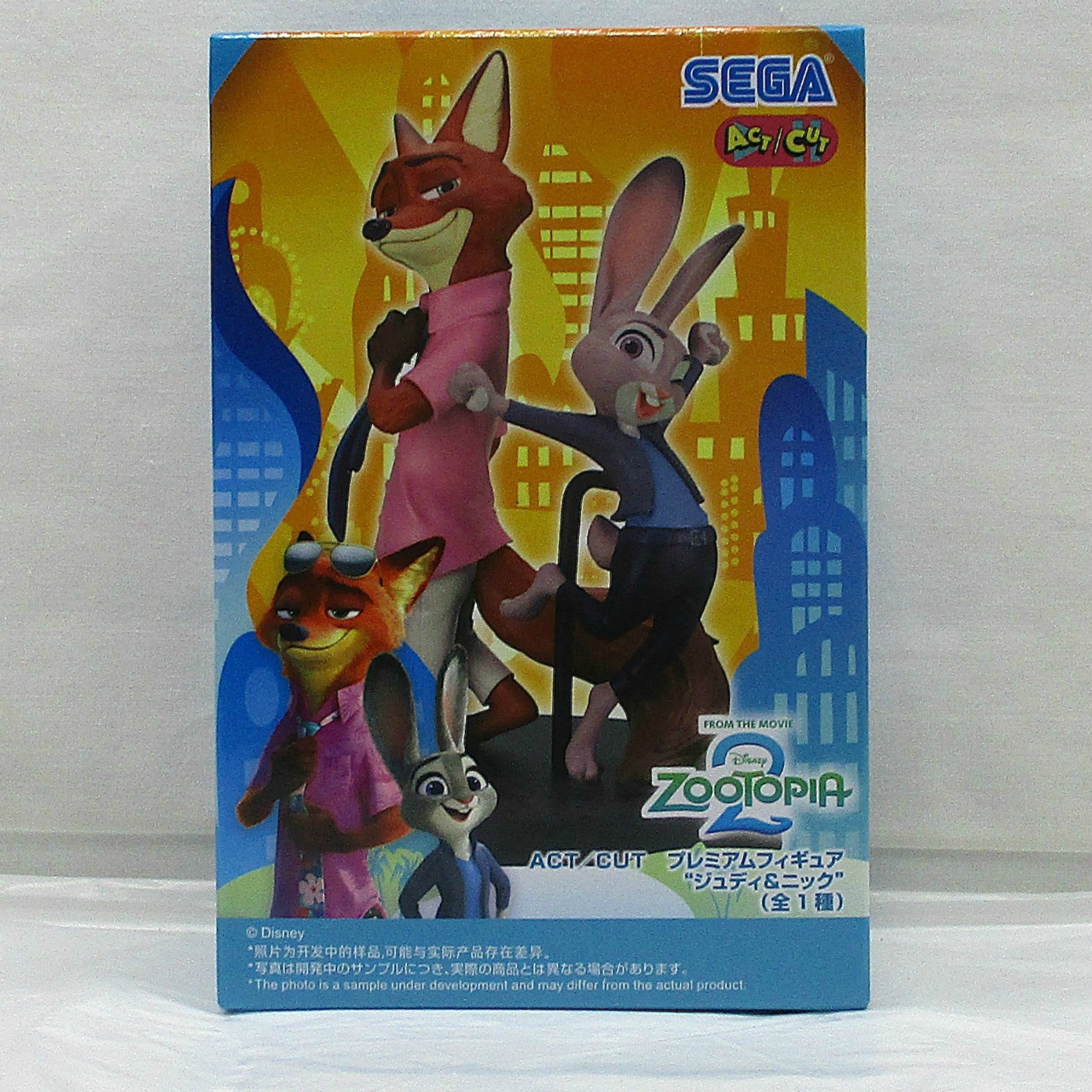 セガ ズートピア2 ACT/CUTプレミアムフィギュア “ジュディ&ニック”