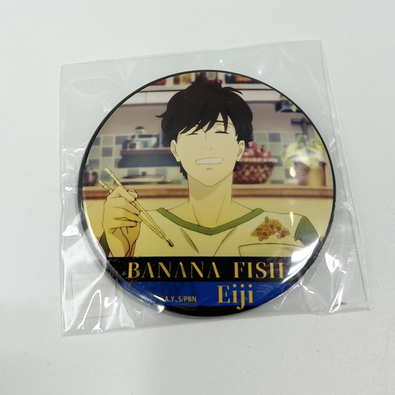 BANANA FISH 缶バッジ デザイン10(奥村英二/D)
