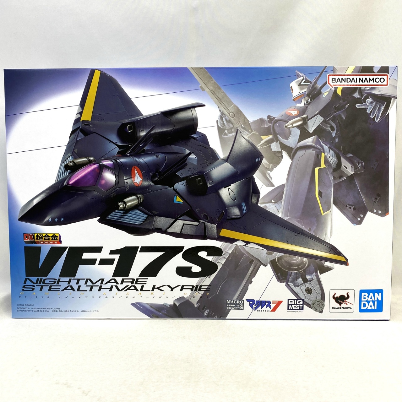 DX超合金 VF-17S ナイトメアステルスバルキリー(ガムリン木崎機)