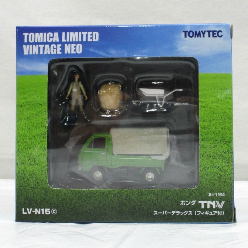 トミーテック トミカリミテッドヴィンテージ ネオ LV-N15c ホンダTN-V スーパーデラックス (緑) フィギュア付き