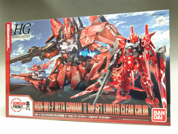 HGUC 1/144 デルタガンダム弐号機 Ver.GFT リミテッドクリアカラー