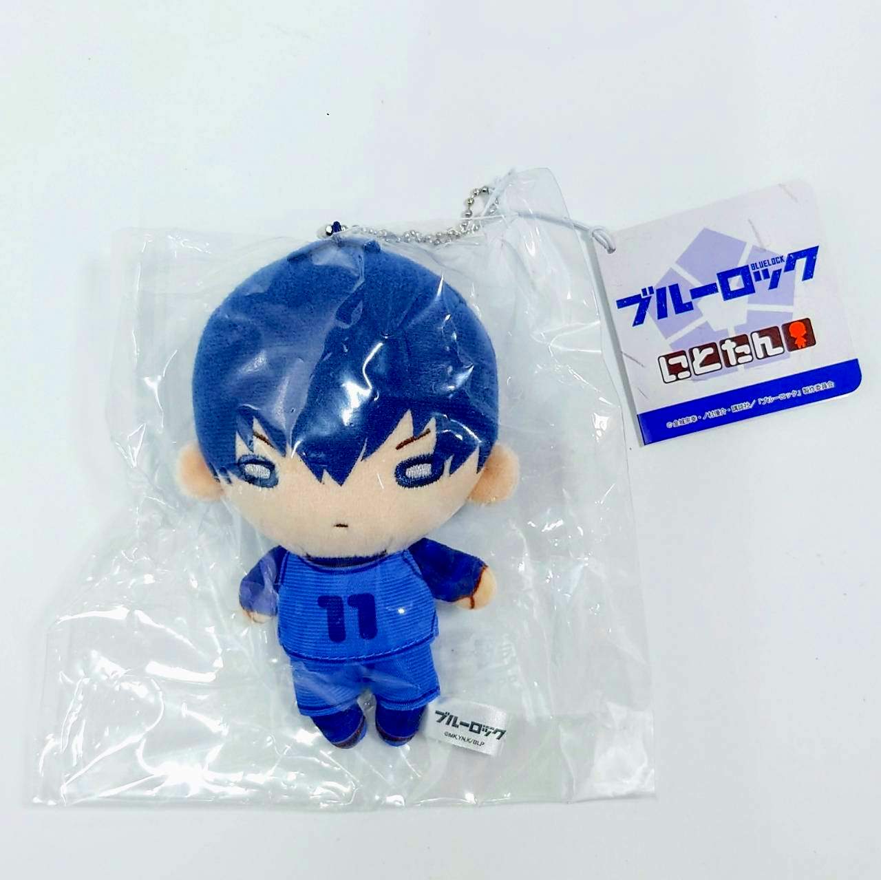 Nitotan Blue Lock plush keychain Yoichi Isagi