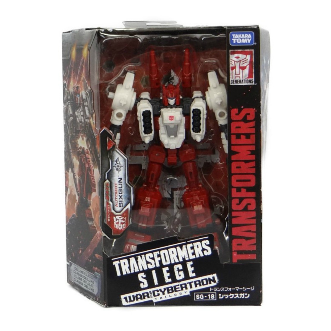 トランスフォーマー シージ SG-18 シックスガン