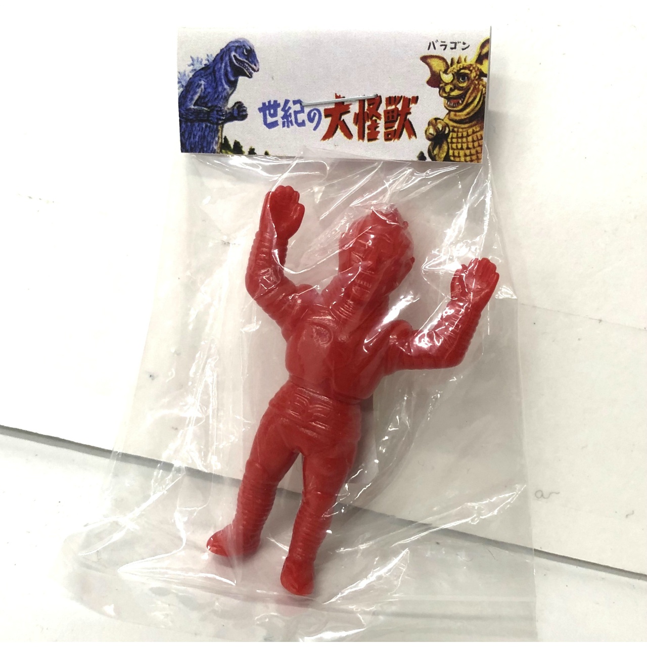 マルサン マルガチャ 60mm怪獣大図鑑 2024 Summer Ver. ジェットジャガー 未塗装(赤) POP-UP KAIJYU SALON SHOP in ASAKUSA