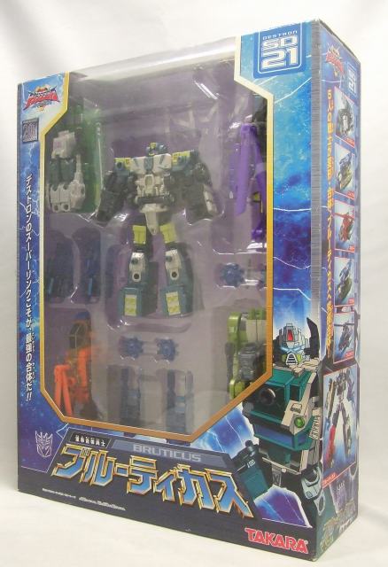トランスフォーマースーパーリンク SD-21 軍事合体兵士ブルーティカス