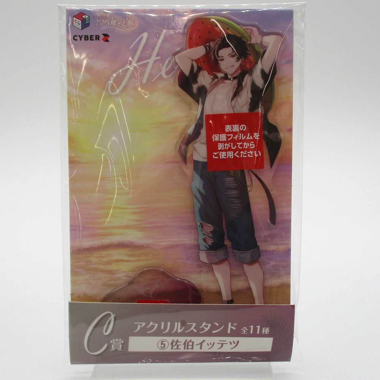 Kujisquare NIJISANJI HEROES beach house C Acrylicstand Ittetsu Saiki