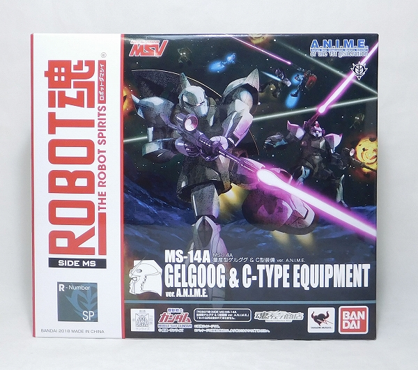 Tamashii Web Exclusive ROBOT Tamashii MS-14A Gelgoog Mass Production Type and C Type Weapons ver. A.N.I.M.E.