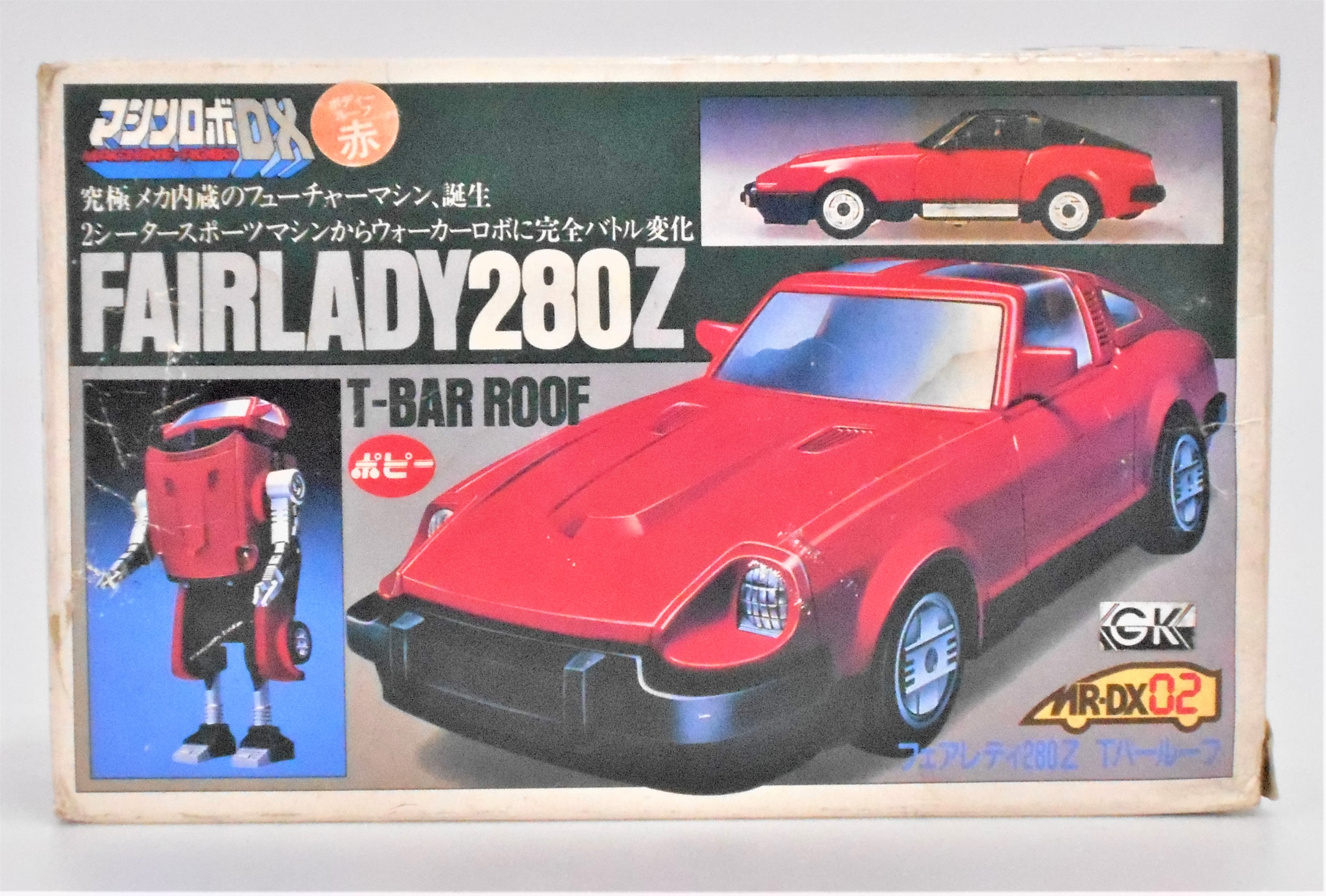 Vintage POPY Machine Robo DX MR-DX02 Fair Lady 280Z T Bar Roof (Body Roof: Red)