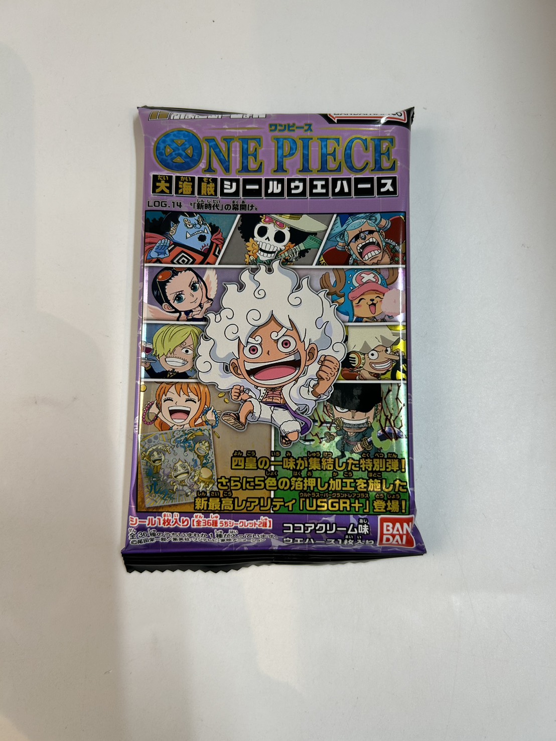 にふぉるめーしょん ワンピース大海賊シールウエハースLOG.14 単品