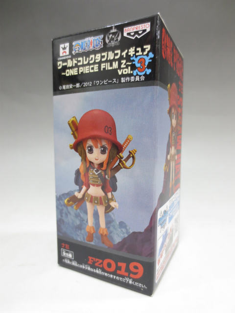 ワンピース ワールドコレクタブル ONE PIECE FILM Z Vol.3 FZ019 ナミ 48267