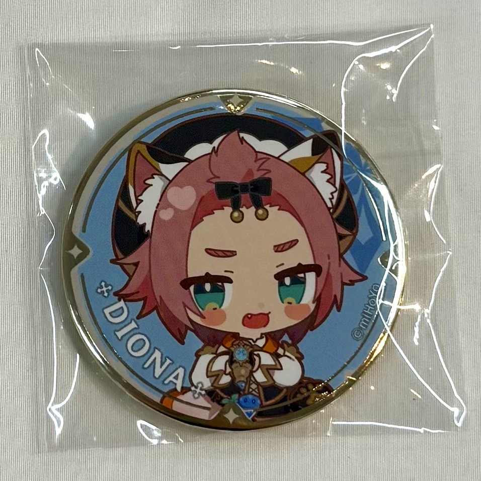 Genshin Impact x Sweets Paradise - Feast of the Gentle Breeze - Chibi Character Trading Badges Diona