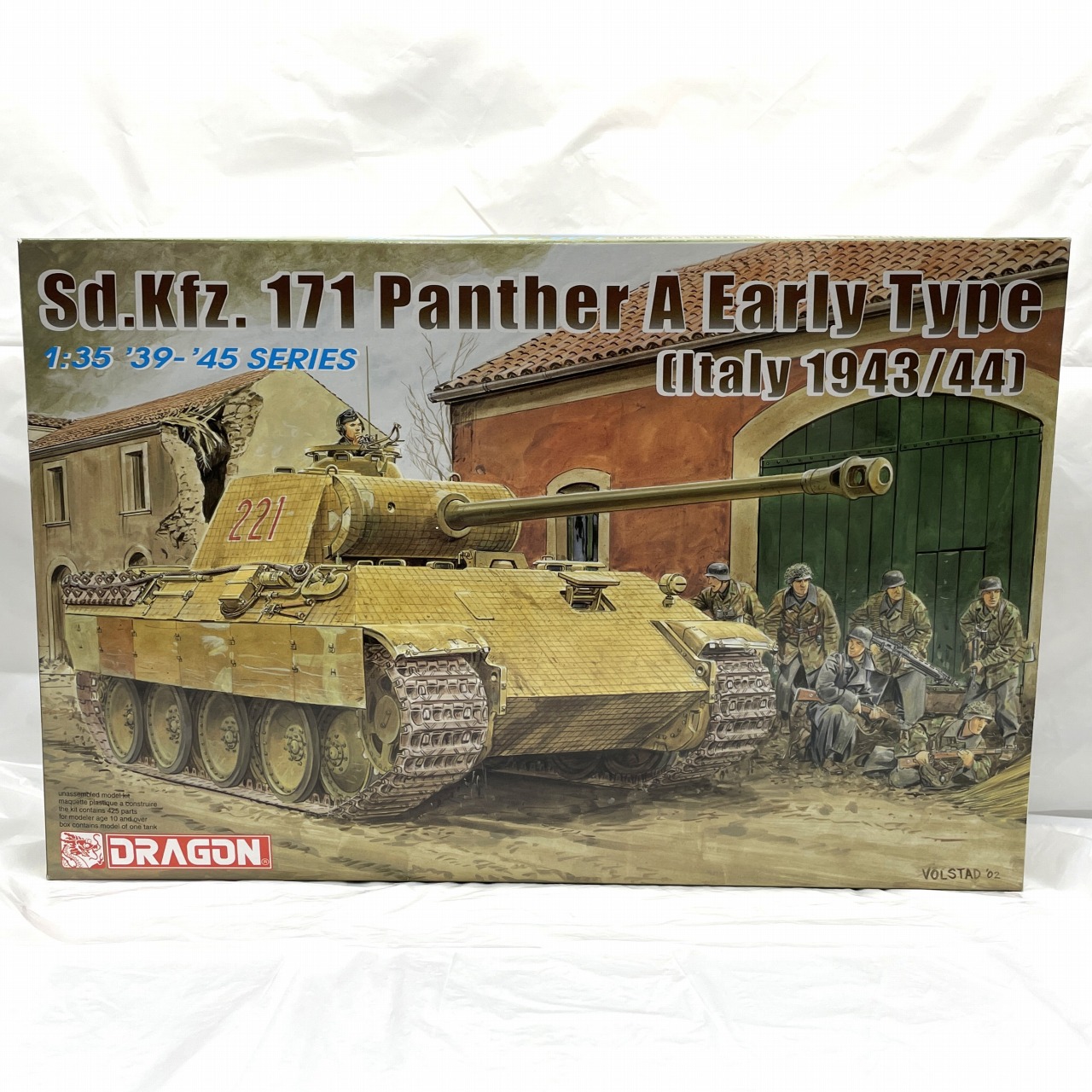 ドラゴン 1/35 WW.II ドイツ軍 Sd.Kfz.171 パンターA型 初期生産型 イタリア1943-44