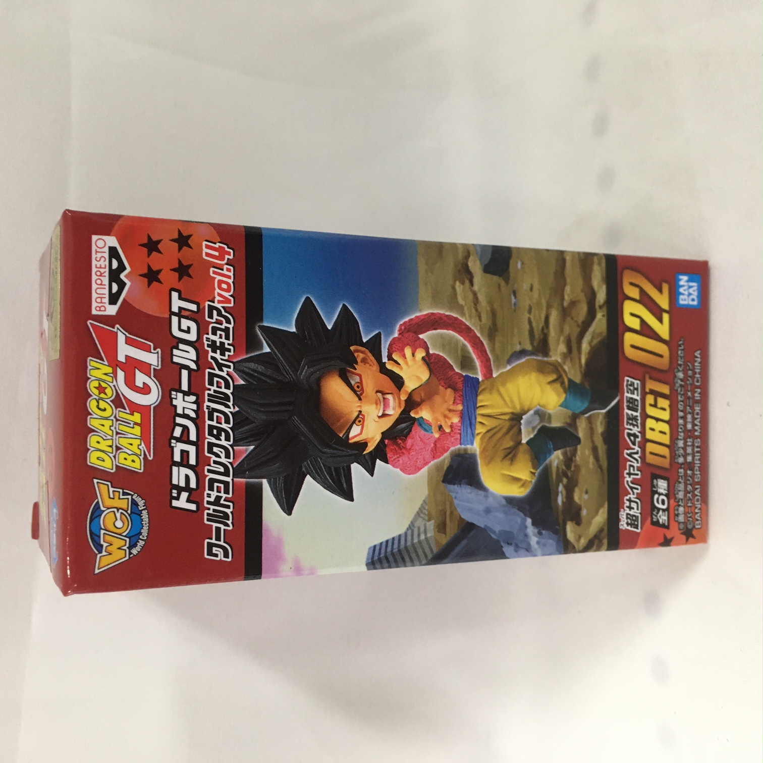 ドラゴンボールGT ワールドコレクタブルフィギュア Vol.4 DBGT022 超サイヤ人4 孫悟空 82450