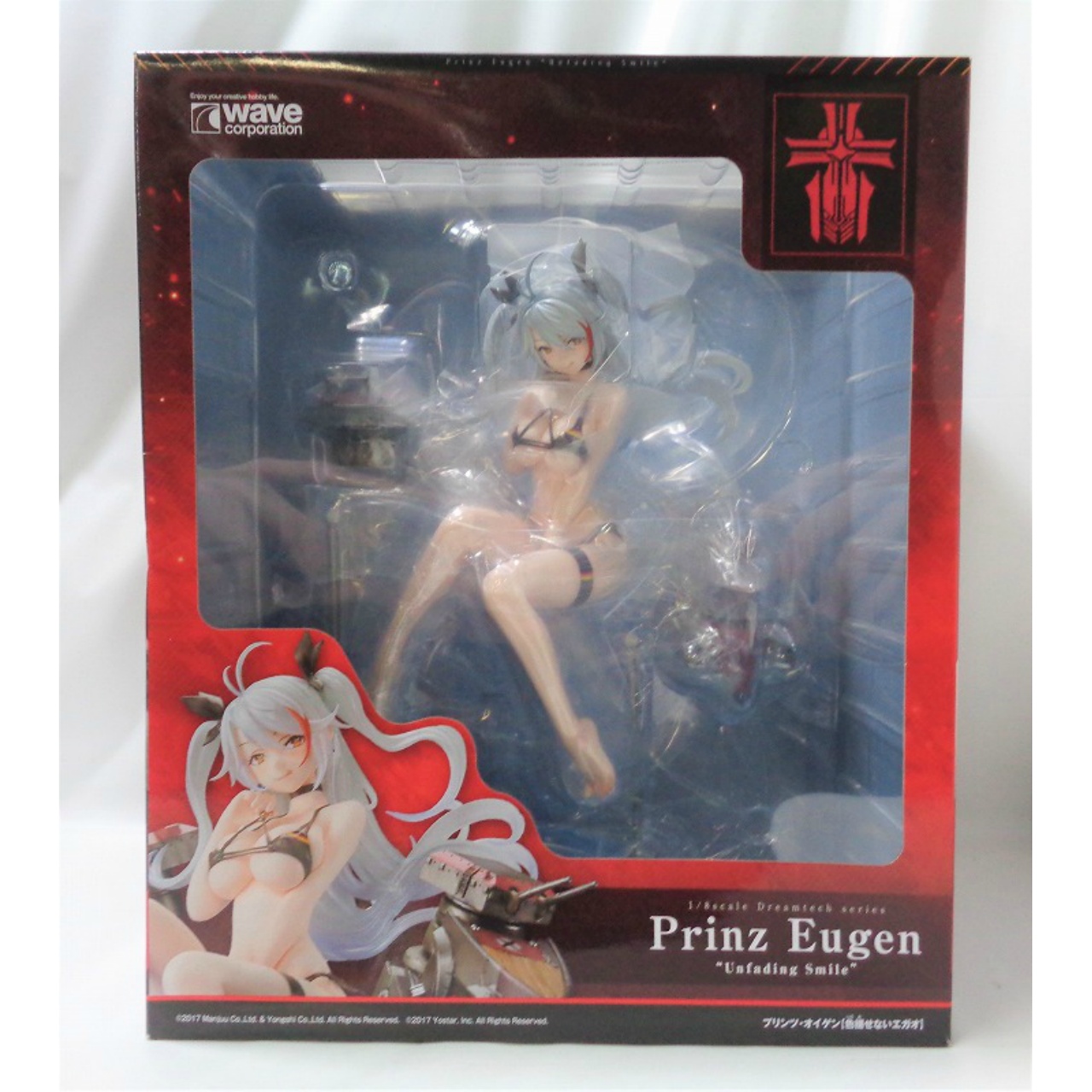 wave Dream Tech Azur Lane Prinz Eugen [Unfading Egao] 1/8 PVC Figure