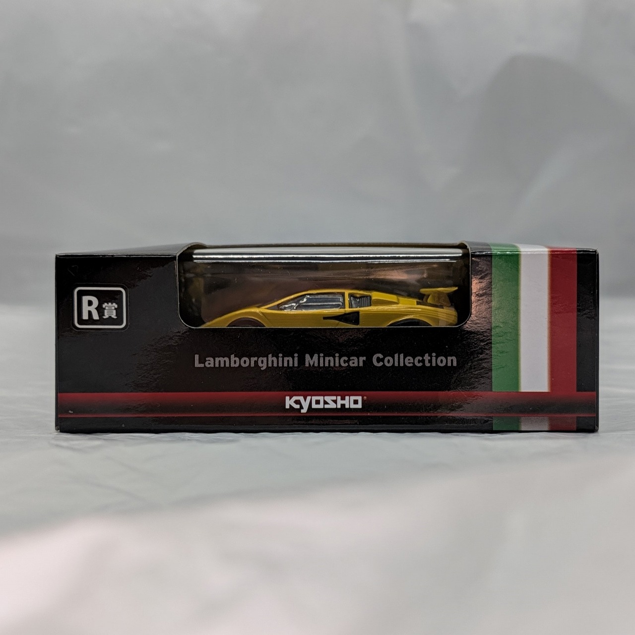 京商 ミニカー くじ 第3弾 R賞 1/64 ランボルギーニ カウンタック LP500S (イエロー)