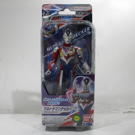 バンダイ ウルトラアクションフィギュア ウルトラマンデッカー フラッシュタイプ