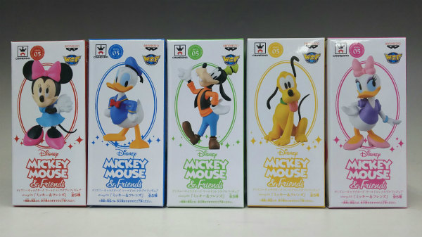 ディズニーキャラクターズ ワールドコレクタブルフィギュア story.05｢ミッキー&フレンズ｣ 全5種セット