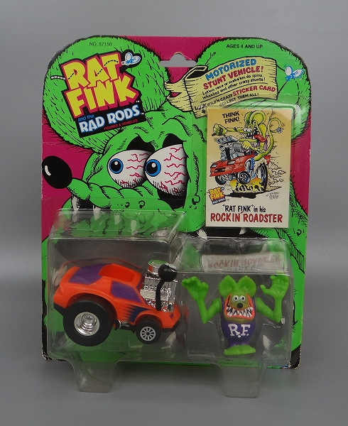 ケナー社 RAT FINK(ラットフィンク) RAD RODS(ラッドロッズ)RAT FINK in his ROCKIN' ROADSTER
