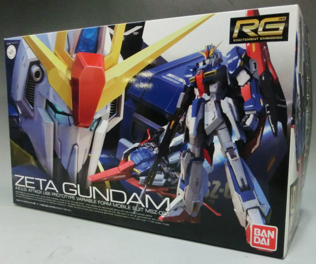 RG (リアルグレード) 1/144 MSZ-006 ゼータガンダム