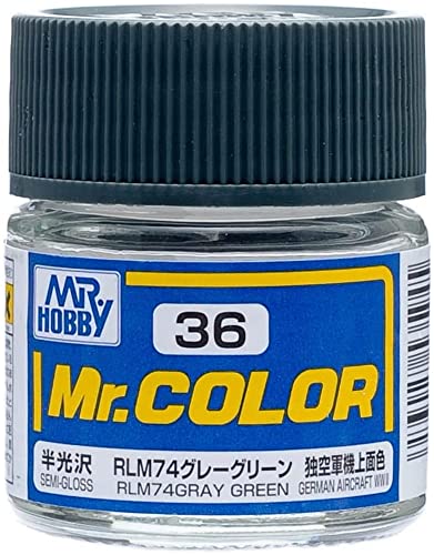 GSIクレオス Mr.カラー C36 RLM74グレーグリーン