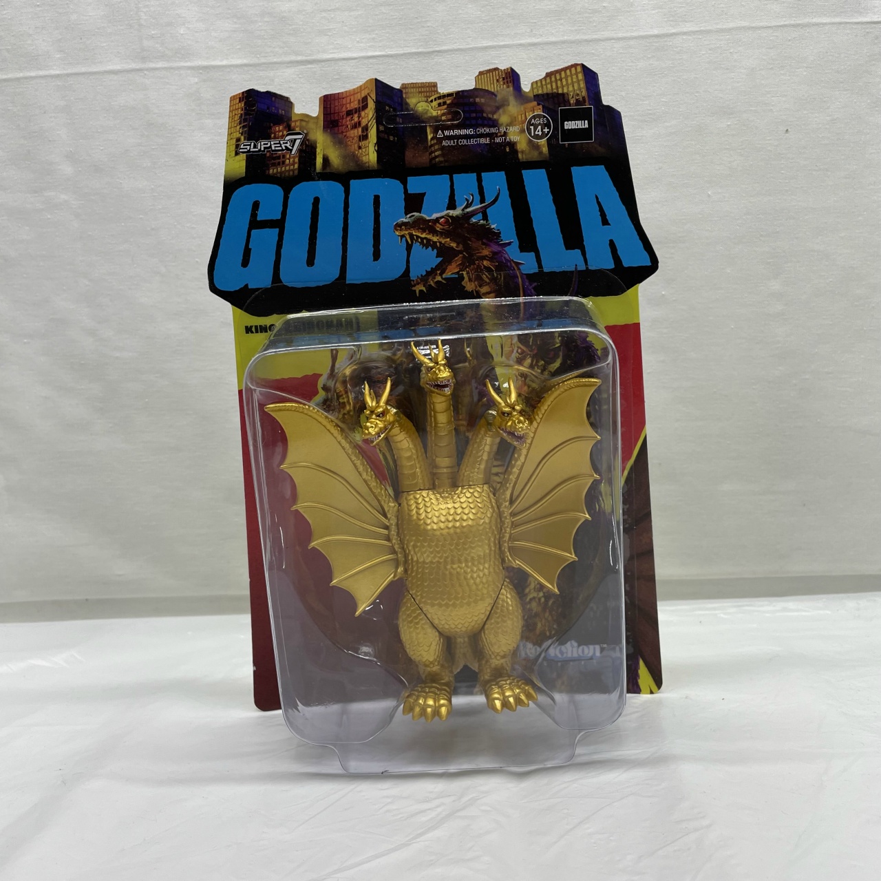 SUPER7 REACTION FIGURES 3.75インチアクションフィギュア キングギドラ