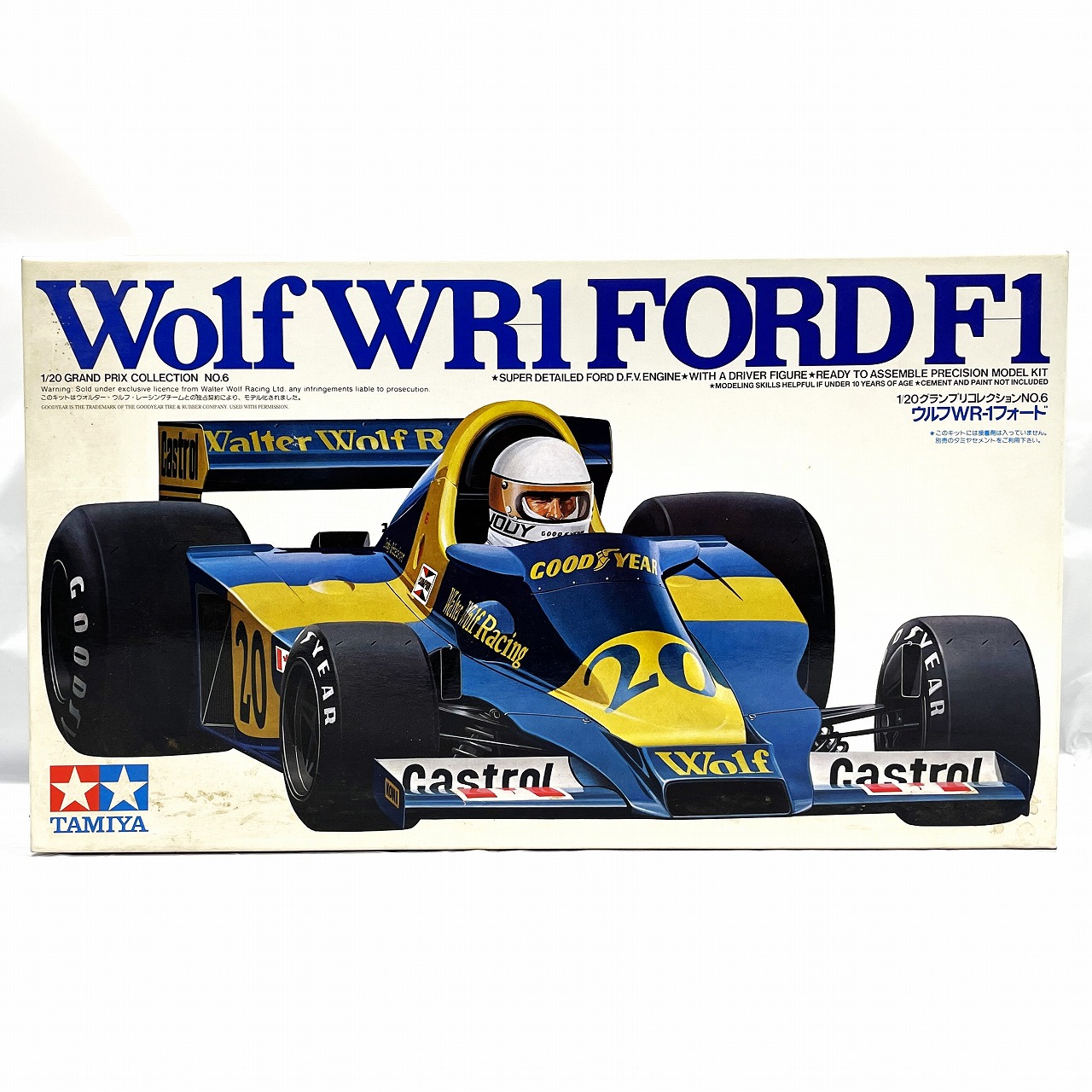 タミヤ 1/20 グランプリコレクション No.6 ウルフ WR-1 フォード ディプレイキット