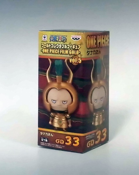 ワンピース ワールドコレクタブルフィギュア ONE PIECE FILM GOLD vol.5 タナカさん 36681