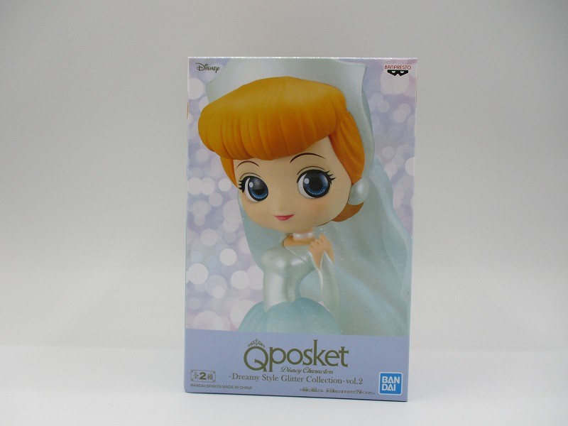 Qposket Disney Characters Dreamy Style Glitter Collection-vol.2. A シンデレラ 2600804
