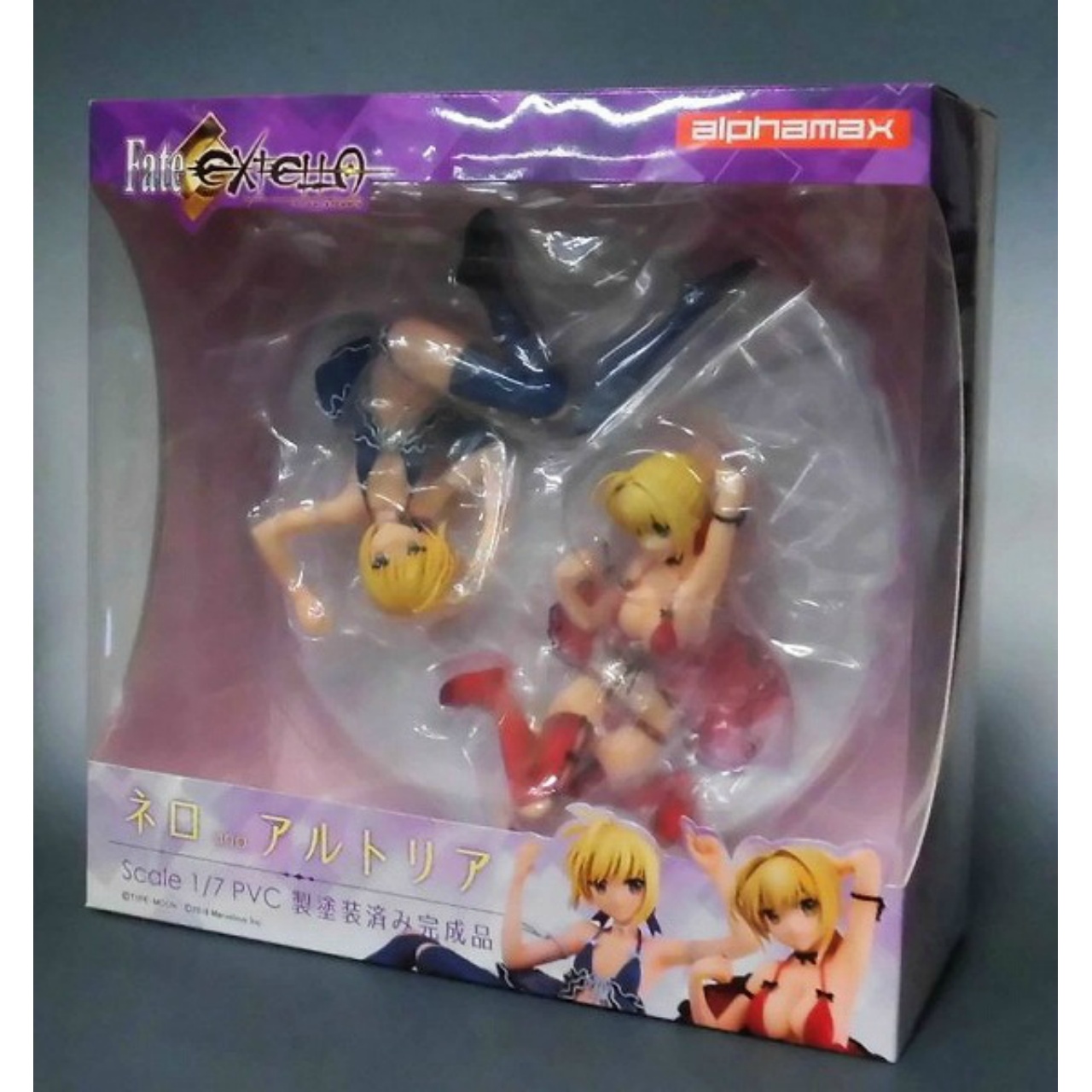 Alphamax Fate/EXTELLA Nero Claudius and Altria Pendragon 1/7 PVC