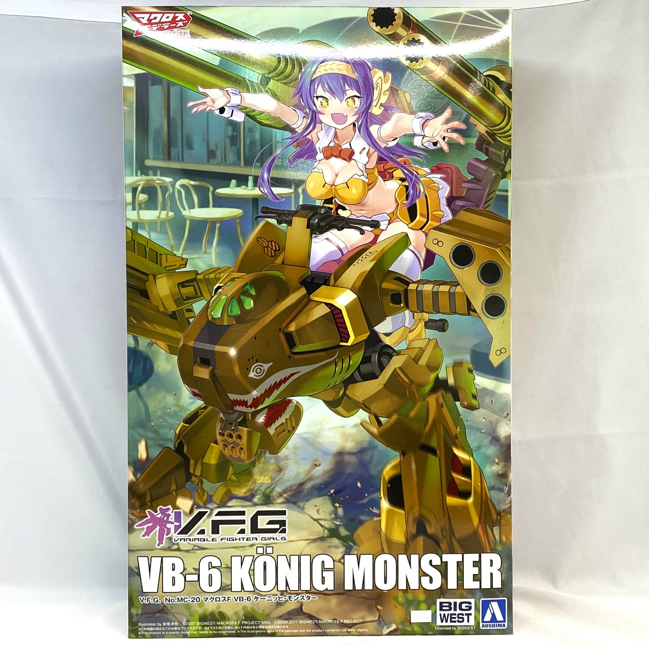 V.F.G. No.MC-20 Macross Frontier VB-6 Koenig Monster Plastic Model