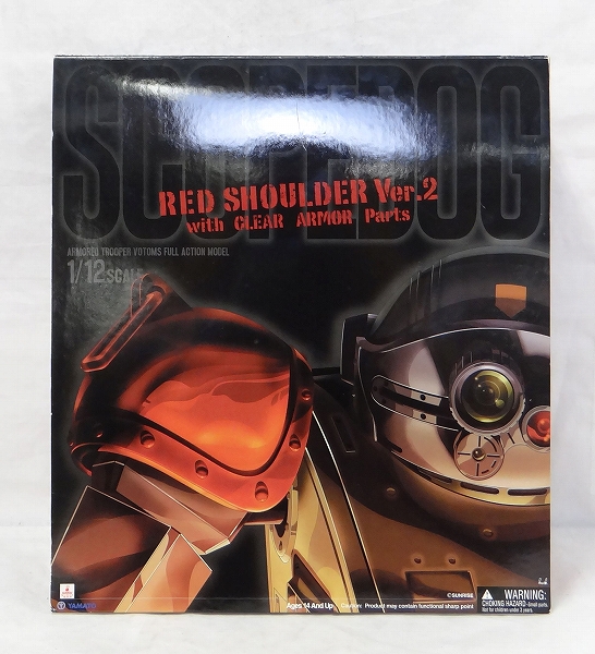 やまと 1/12 スコープドッグ レッドショルダー Ver.2 with クリアアーマーパーツ