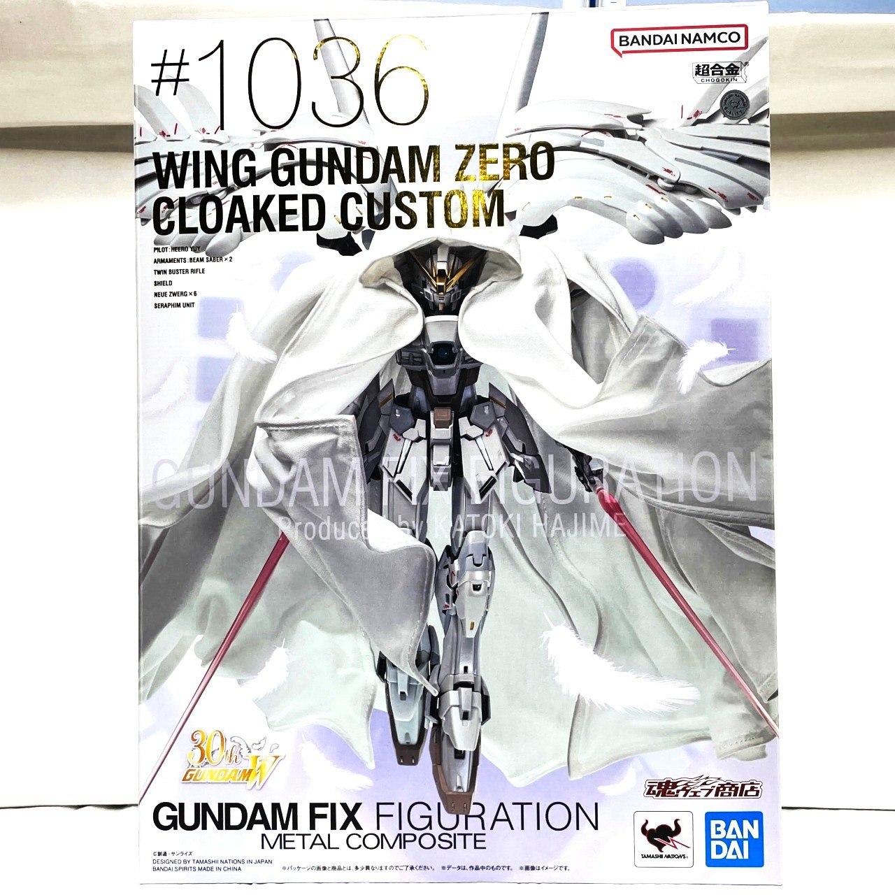 GUNDAM FIX FIGURATION METAL COMPOSITE ウイングガンダムゼロ クロークドカスタム