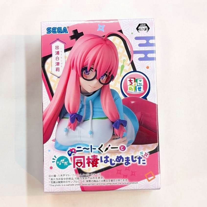 セガ ちょこのせ プレミアムフィギュア ニートくノ一となぜか同棲はじめました 出浦白津莉