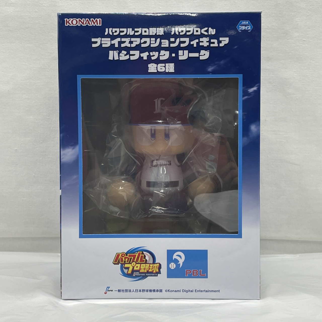 コナミ パワフルプロ野球 パワプロくん プライズアクションフィギュア パシフィック・リーズ ”埼玉西武ライオンズ”再販版