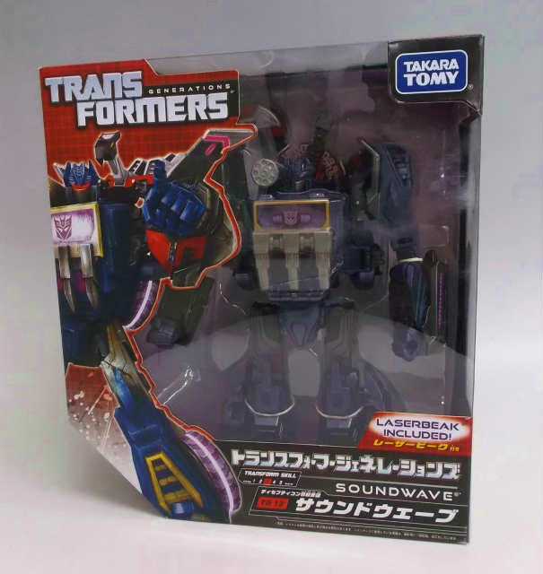 トランスフォーマージェネレーションズ TG13 サウンドウェーブ&レーザービーク