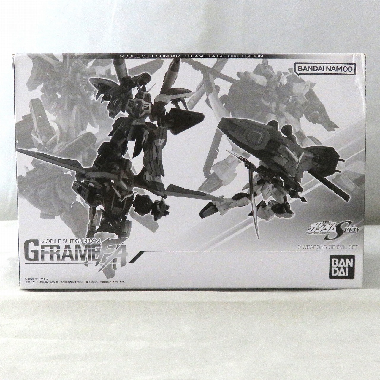 機動戦士ガンダム GフレームFA 機動戦士ガンダムSEED 悪の3兵器セット