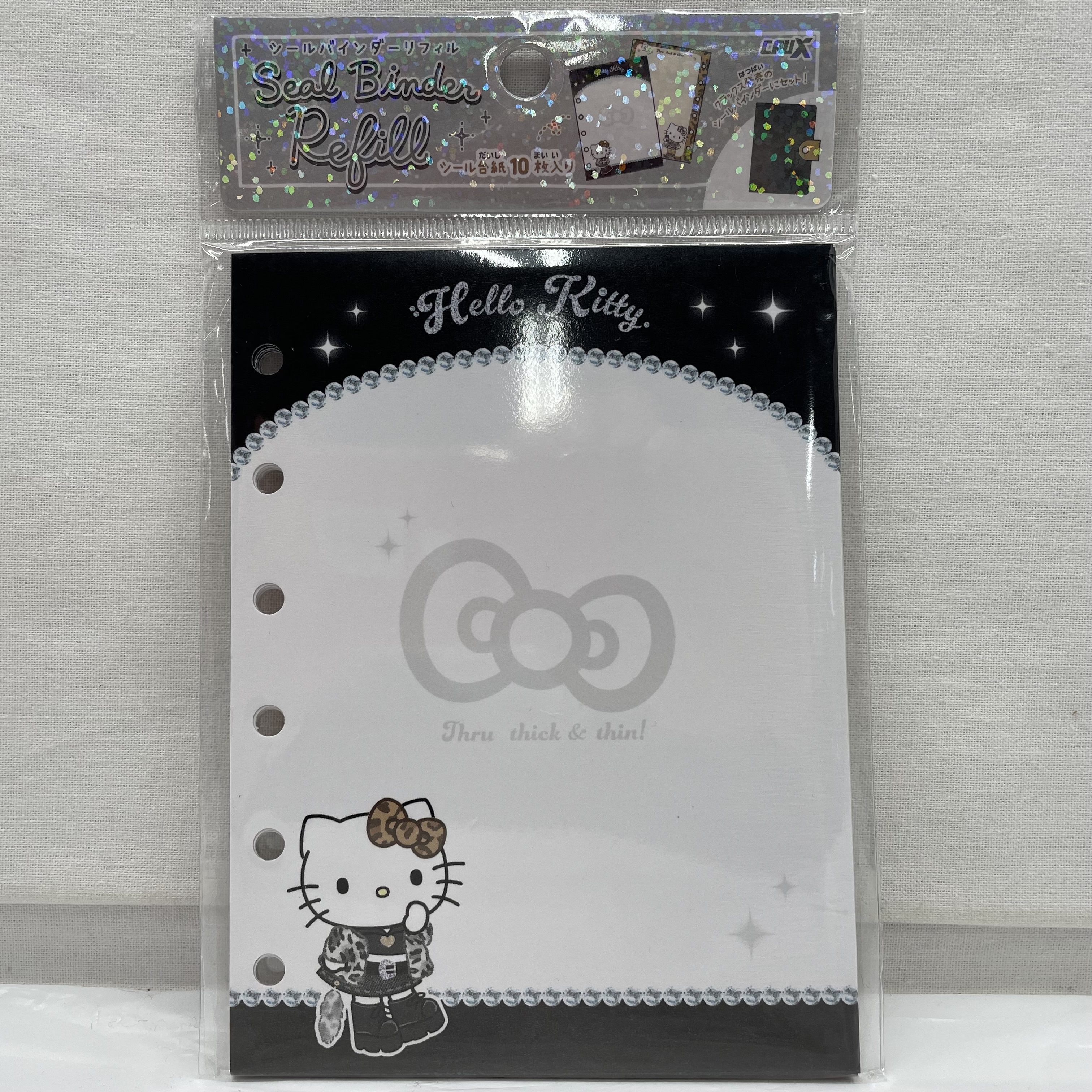 クラックス シールバインダーリフィル ハローキティ グランジギャル