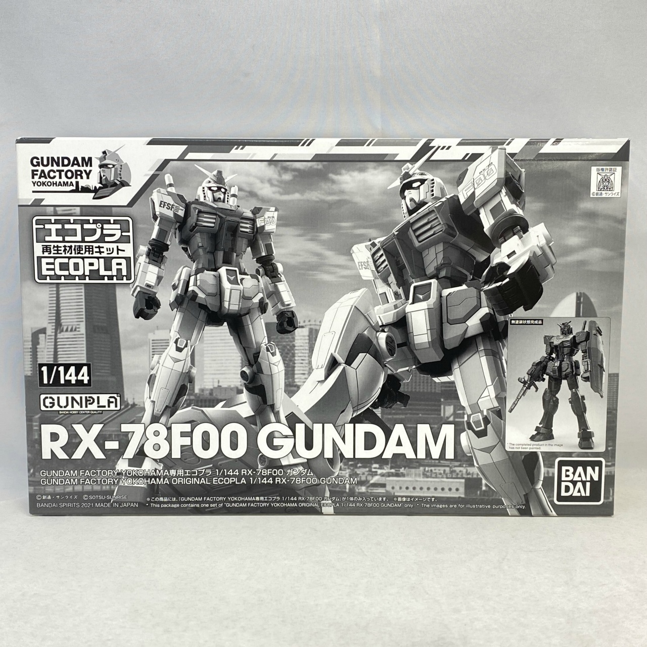 1/144 RX-78F00 ガンダム GUNDAM FACTORY YOKOHAMA 専用エコプラ