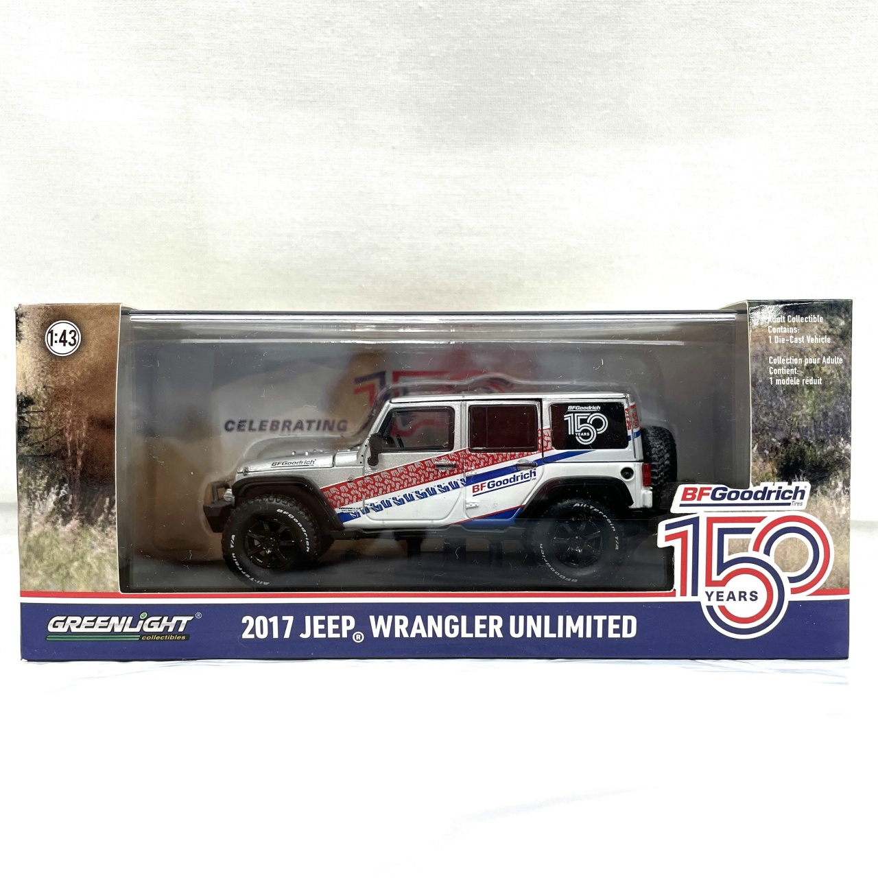 グリーンライト 1/43 2017 Jeep Wrangler Unlimited Big Bear - Chief