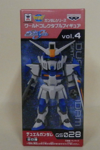 ガンダムシリーズ ワールドコレクタブルフィギュア Vol.4 GS028 デュエルガンダム