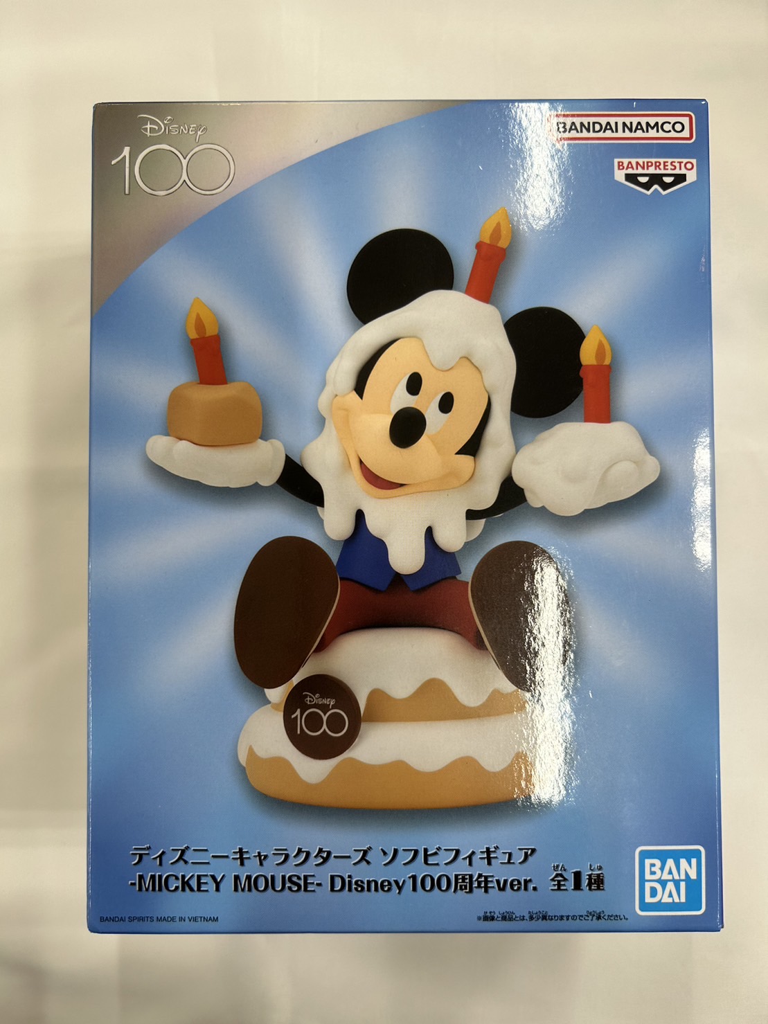 ディズニーキャラクターズ ソフビフィギュア -MICKEY MOUSE- Disney100周年ver. 2665818